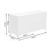 Cabinet Sideboard Metal Steel Cupboard Display TV Stand Home Office Storage Unit