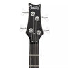 Glarry Professional GIB Electric Bass Guitar Set Black with Bag Strap Cable Kit