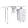Manicure Table Nail Station Art Salon Beauty Bar Technician Desk Storage Drawers