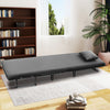 Single Folding Sofa Bed Chair Modern Fabric Sleep Function Holder Couch Sleeper