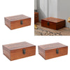 Lockable Wooden Gift Chest Box Plain Various Size Keepsake Fathers Day Storage
