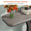 Industrial Console Table, 100cm Narrow Entryway Sofa Table for Living Room Foyer