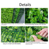 3m Artificial Hedge Fake Ivy Leaf Garden Fence Privacy Screening Roll Wall Panel