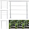 Safety Handrail Balustrade Garden Stair Staircase Grab Rail Cross Bars 60-240cm