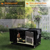 Stainless Steel Chicken Coop Poultry Duck Cage Rabbit Bird Cage House with Cover