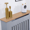 Modern Radiator Cover Small Large Wall Cabinet MDF Slats Wood Grill Furniture