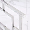 Set of 3 Glass Nesting Coffee Tables Stacking End Side Tables for Living Room