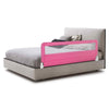 Toddlers Fold Down Bed Rail Guards 150 cm Baby Bed Guard Rail-Pink