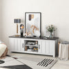 TV Stand TVs up to 65 Inches Media Console Cabinet Entertainment Center 2 Doors