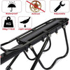 Aluminum Alloy Bicycle Rear Pannier Rack Carrier Bag Luggage Cycle Mountain Bike