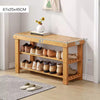 3 Tier Shoe Rack Seating Bench Hallway Storage Organiser Holder Stand Shoe Rack
