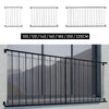 1000/1200/1400/1600/1800/2000/2200MM Juliet Balcony Wrought Iron Window Bars