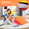 Toddler Soft Play Set Crawling and Climbing Soft Foam Structure-Yellow