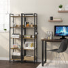 Vintage Bookshelf w/ 5 6 Tier Shelves Stand Shelf Multifunctional Display Shelf