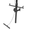 Wall-mounted Home Gym with 2 Pulleys Cable Pull-up Station Bar Training vidaXL