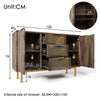 Sideboard Cabinet Cupboard Storage Drawers and Doors for Living Room, Bedroom