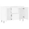 Sideboard White 104x35x70 Engineered Wood H3A7