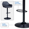 Set of 2 Barstool Kitchen Breakfast Swivel Pub Counter Gas Lift PU Leather Chair