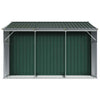 Lechnical Garden Shed Green 277x279x179 Galvanised Steel,Garden Storage W9C3