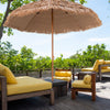 2M Outdoor Garden Thatched Parasol Hawaiian Hula Lightweight Beach Umbrella