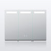 LED Bathroom Mirror Cabinet 900x650 With Bluetooth Shaver Socket Dimmable Lights