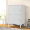 Metal Filing Cabinet with 2/4 Door Office File Storage Cupboard Adjustable Shelf