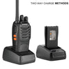 4 Pack Baofeng BF-88E PMR446 MHZ Two-way Radio Walkie Talkie + Earphone UK