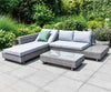 GSD Corner Sofa Sunlounger Rattan Wicker Luxury Garden Set 5 Year Warranty!!!