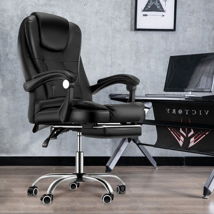 Massage Office Chair Gaming PC Computer Desk Executive Swivel Recliner Chairs UK