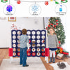 Giant Connect 4 Four in A Row Game Set 120x104cm 4-to-Score Outdoor Garden Game