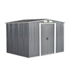 Panana Metal Garden Shed Storage Sheds Heavy Duty Outdoor Organiser4/6/8/10ft