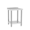 Kitchen Catering Prep Work Table 2x2ft Undershelf Food Workbench Microwave Oven