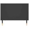 Coffee Table Black 60x50x40 cm Engineered Wood