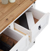 Corona Sideboard White 2 Door 2 Drawer Cupboard Mexican Solid Pine