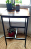 Industrial Bar Table Breakfast Kitchen Dining Room Furniture Vintage Tall Square