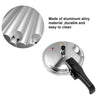 3/5/7L Aluminium Pressure Cooker Quick w/ Lid Latch Indicator Explosion-Proof UK