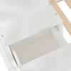 Double Bunk Beds 3FT Single Pine Wooden Bed Kids Sleeper with Slide and Ladder