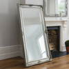 Mirror Large Full Length Wall Vintage Antique Silver Leaner Mirror 172cm x 84cm