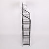Shop Retail Shelf Wire Mesh Display Rack 4-Layer Large Capacity market Movable