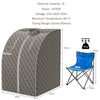 3L Portable Steam Sauna Spa Room Full Body Slimming Detox Therapy Tent Indoor