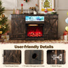 COSTWAY TV Cabinet for TVs up to 68” 59” Media Console Table-Clarks
