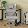 Office Desk Chair Executive Swivel Recliner Chair Adjust Seat Height Padded Arms