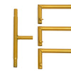 Gold Wedding Square Archway Backdrop Stand Metal Arch Frame Flower Balloon Decor