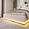 OTTOMAN LIFT UP STORAGE BED UPHOLSTERED BED FRAME DOUBLE & KING SIZE 4FT6 5FT