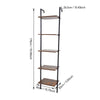 Large Capacity Home Storage Shelves 5-layer Industrial Floating Shelf Shelving
