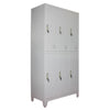 180cm Tall Metal Storage Cupboard 6/9 Doors Cabinet Gym Staff School Locker