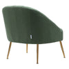 Velvet Upholstered Oyster Armchair Tub Chair Scallop Back 2 Seater Loveseat Sofa