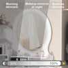 White Dressing Table With Led Lights Drawers Mirror Vanity Cabinet Make Up Desk