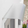Streamlined Door Canopy Awning Outdoor Porch Window Shade Patio PET Rain Shelter