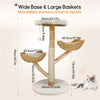 Cat Tree Tower for Indoor Cat Scratching Post Activity Tree Cat Condo Play House